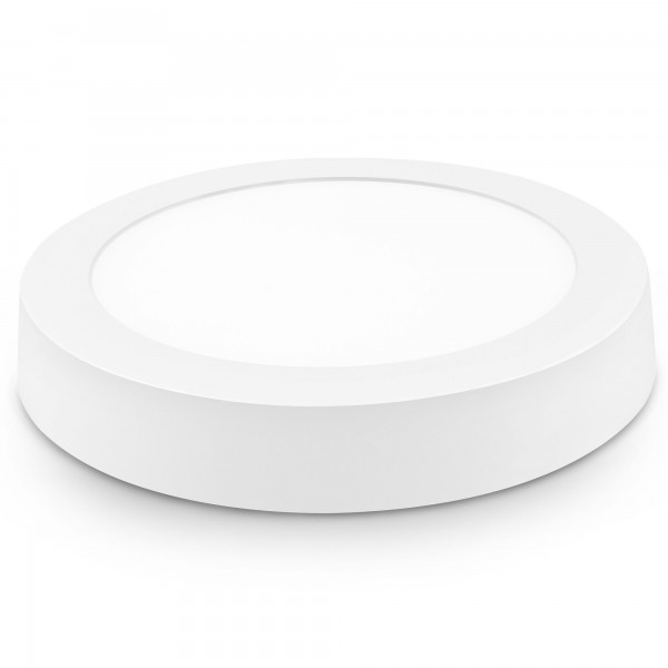 Downlight led superf.redon.blanco 18w.ne