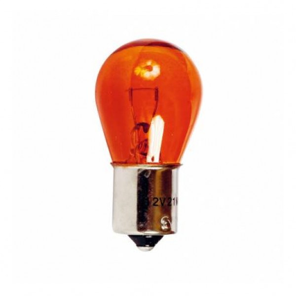 Lamp.stop 1 polo 12v 21w bau15s casq.des.ambar.bli