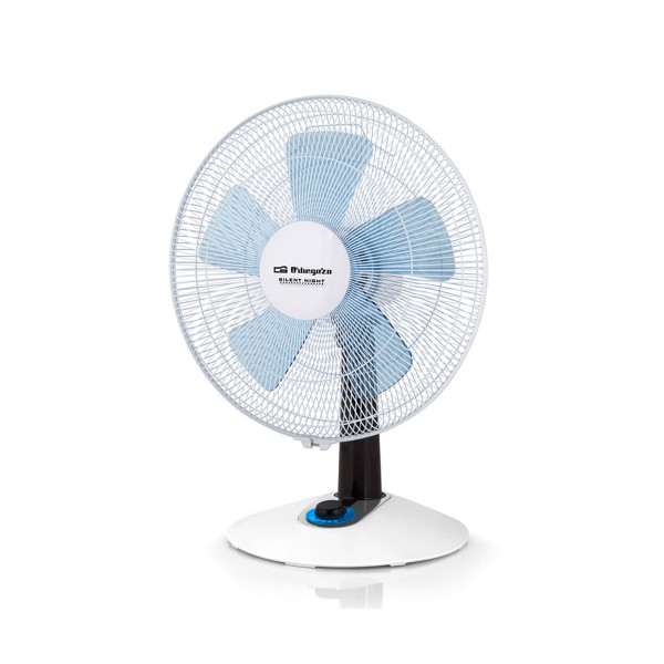 Orbegozo tf 0138 blanco ventilador de sobremesa 45w potencia 2 velocidades y 2 modos de funcionamiento aspas de 35cm