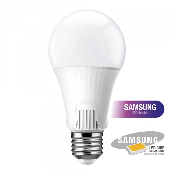Bomb.led samsung estandar  e27 15w.neut. (caja de 10 unidades)