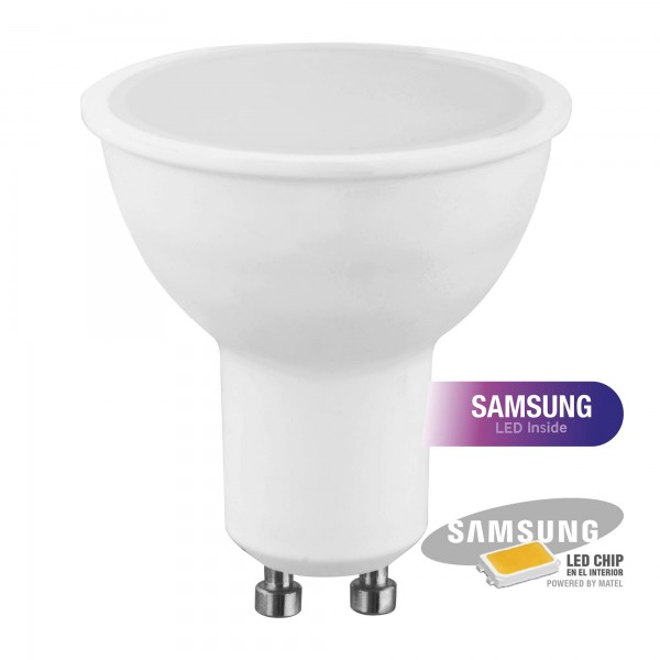 Bomb.led samsung dicroica 120ºgu10  5w.f (caja de 10 unidades)