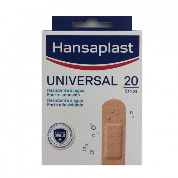 Hansaplast Universal Apósitos Resistentes Al Agua 20 Unidades