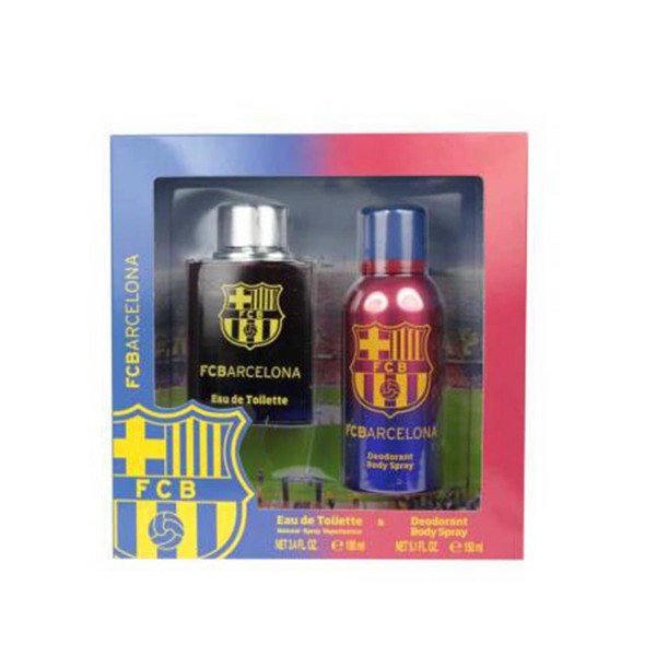 Fc barcelona barça eau de toilette 150ml vaporizador + desodorante 150ml vaporizador