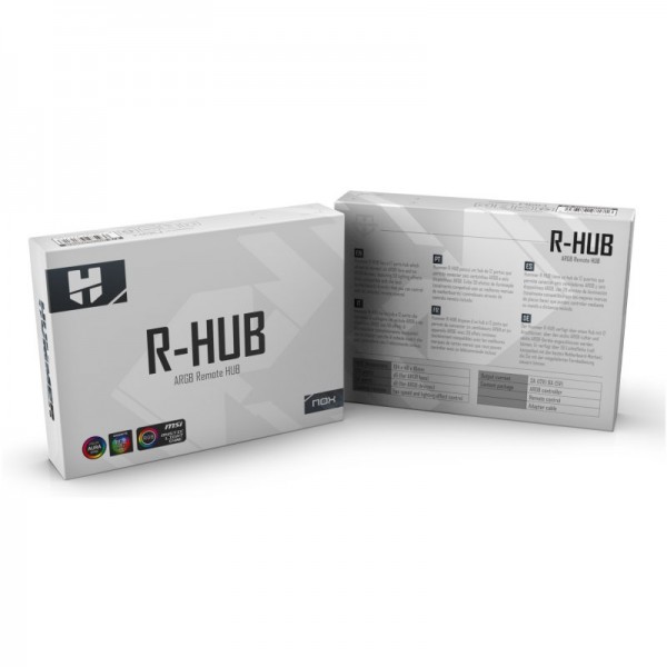 Nox hummer r-hub controlador argb led/ref.