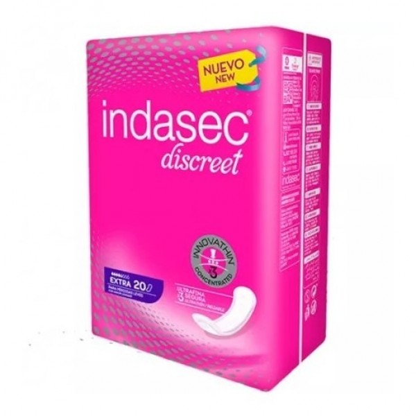 Indasec Discreet Extra 20 Uds