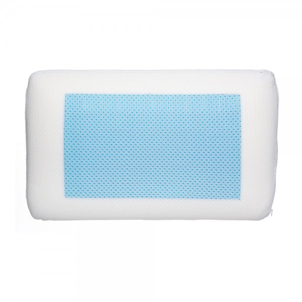 Almohada ergonómica con gel refrescante 50 x 30 x 12 cm