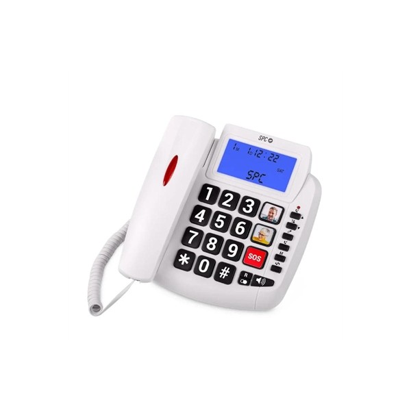Spc 3296b telefono confort volume 2 teclas grandes
