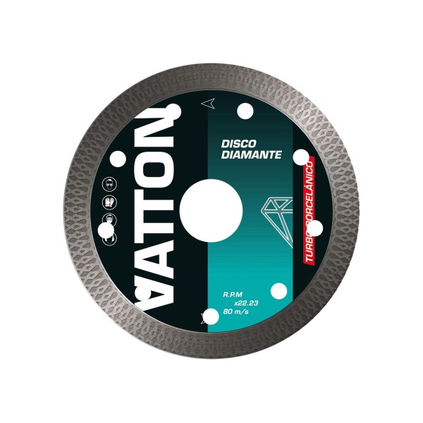 Disco diamante turbo porcelanico 230mm