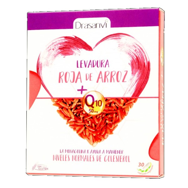 Levadura Arroz Rojo (2,9 Mg Monacolina K) 30 Capsulas Drasanvi