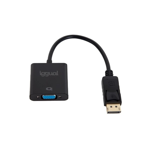 Iggual adaptador displayport (m) a vga (h)