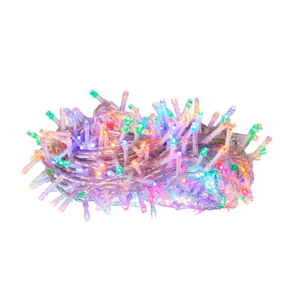 Guirnalda fija 20leds 2,2m.2xaa.ip20 rgb