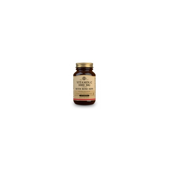 Solgar Vitamina C 1000mg con Escaramujo (Rose Hips) 100 Comprimidos
