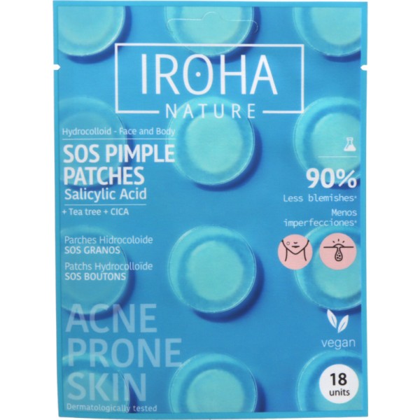 Iroha Nature Parches Sos Granos 18ud