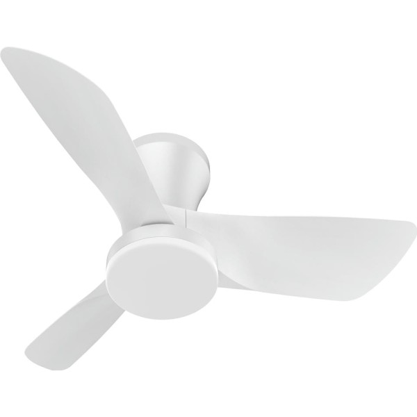 Vent. techo dc blanco led 3 aspas 76cm