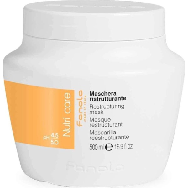 Fanola nutri-care mascarilla reestructurante 500ml