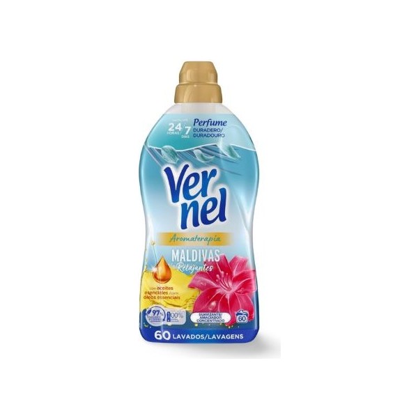 Vernel suavizante maldivas 60 lavados