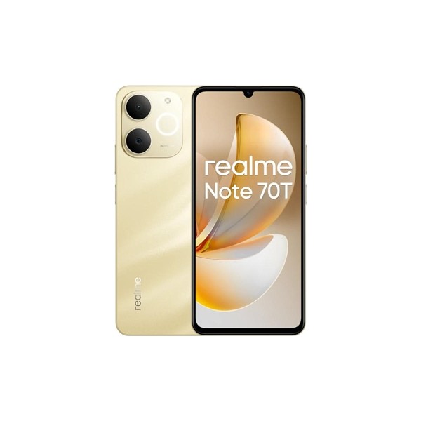 Realme note 70t 6.74" 4gb 256gb gold