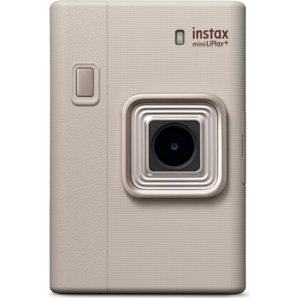 Fujifilm instax mini liplay+ sand beige / cámara instantánea híbrida