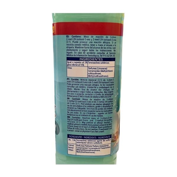 Mihogar Suavizante Concentrado Colonia 80 + 2 Lavados