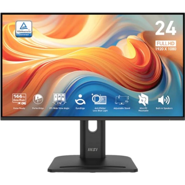 Msi mp245pg e14 monitor23.8"144h vga hdmi dp mm aa
