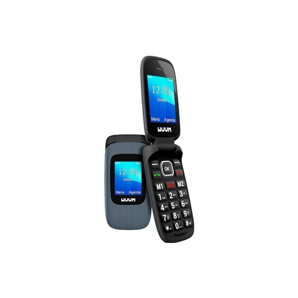 Wuum by spc 2335n movil básico 2.4" fm negro