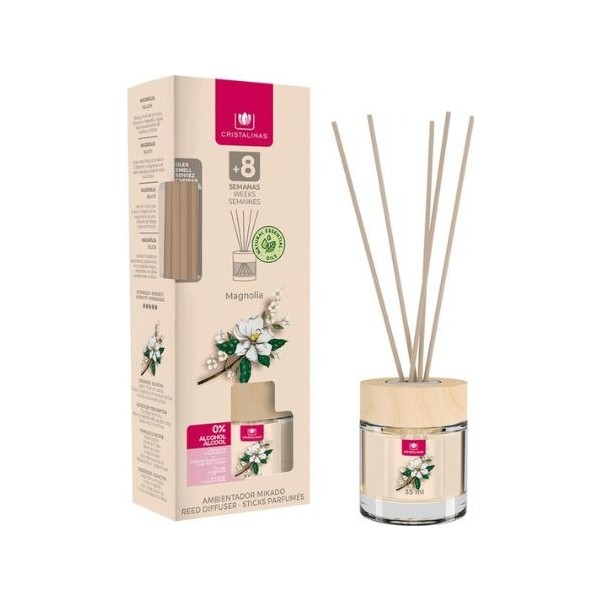 Cristalinas ambientador mikado magnolia