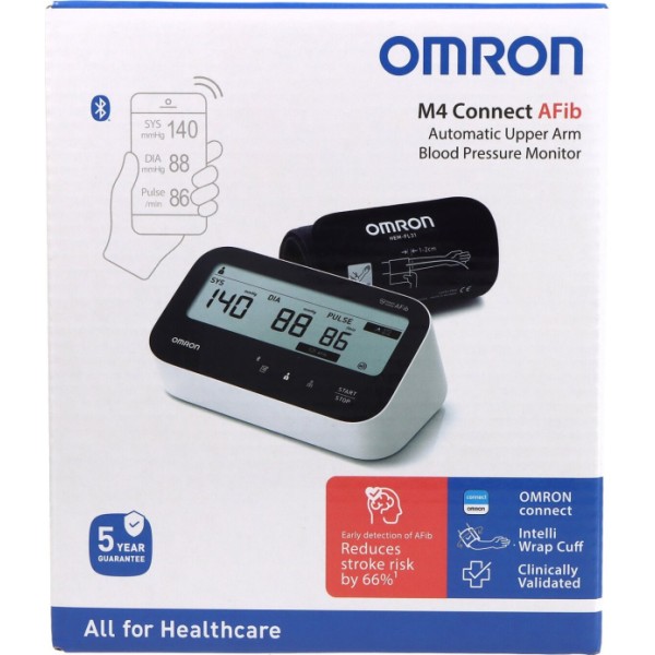 Omron M4 Connect Afib Tensiómetro de Brazo Automático