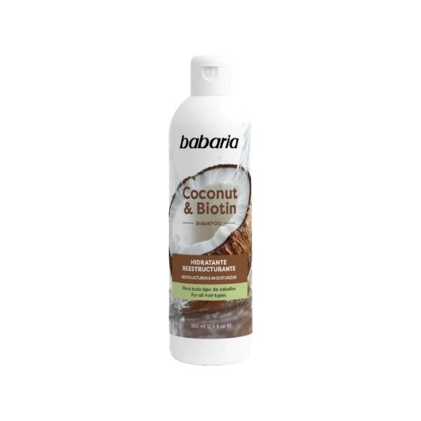 Babaria champú coco y biotina 380ml